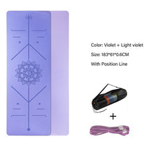 Load image into Gallery viewer, Double Layer Non-Slip Yoga Mat