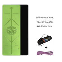 Load image into Gallery viewer, Double Layer Non-Slip Yoga Mat