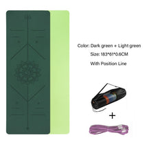 Load image into Gallery viewer, Double Layer Non-Slip Yoga Mat
