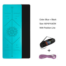 Load image into Gallery viewer, Double Layer Non-Slip Yoga Mat