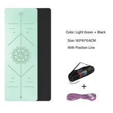 Load image into Gallery viewer, Double Layer Non-Slip Yoga Mat