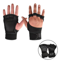 Load image into Gallery viewer, Weight Lifting Gloves w/ Wrist Support