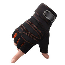 Load image into Gallery viewer, Weight Lifting Gloves w/ Wrist Support