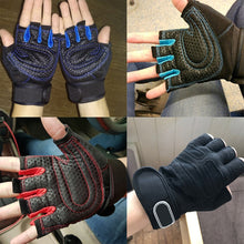 Load image into Gallery viewer, Weight Lifting Gloves w/ Wrist Support