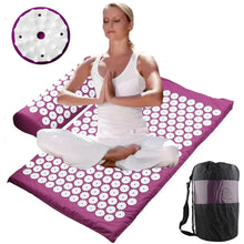 Load image into Gallery viewer, Acupressure Massage Cushion Yoga Mat