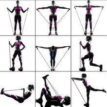 Load image into Gallery viewer, Heavy-Duty Resistance Bands - 11pc Set