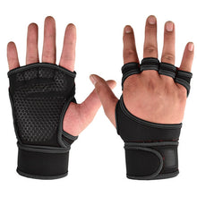 Load image into Gallery viewer, Weight Lifting Gloves w/ Wrist Support
