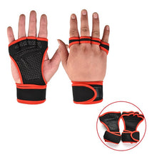 Load image into Gallery viewer, Weight Lifting Gloves w/ Wrist Support
