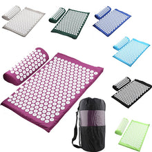 Load image into Gallery viewer, Acupressure Massage Cushion Yoga Mat
